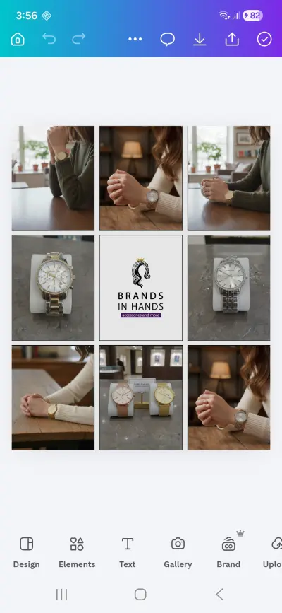 بوست لصفحة اكسسوارات علي انستجرام