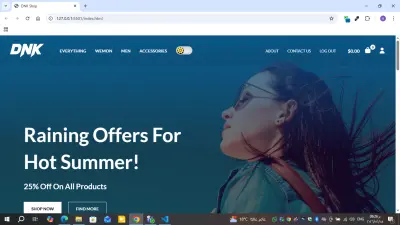 تصميم وتطوير صفحة منتج لمتجر إلكتروني احترافية ومتجاوبة (Responsive) باستخدام HTML وCSS وJavaScript
