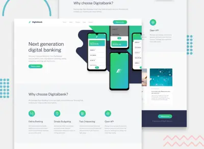 DigitalBank – Landing Page
