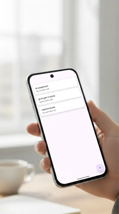 تطوير تطبيق أندرويد متكامل لإدارة المهام باستخدام Java و Room Database