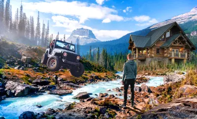 Creative Photo Manipulation | The Serene Escape (دمج صور إبداعي | الهروب إلى الهدوء)