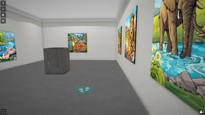 صورة العمل Interactive Virtual Museum Design | 360° Immersive Experience (تصميم متاحف افتراضية تفاعلية | تجربة غامرة بنطاق 360 درجة)