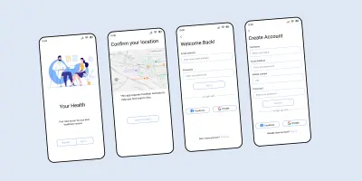 Doctor Appointment App  UI/UX Design