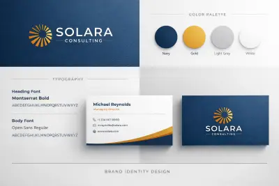 هوية بصرية كاملة