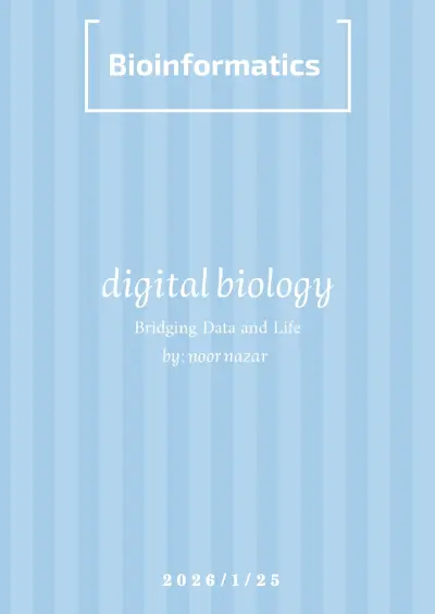 تحليل ومعالجة البيانات الجينية (Bioinformatics) لجين الأنسولين باستخدام Python