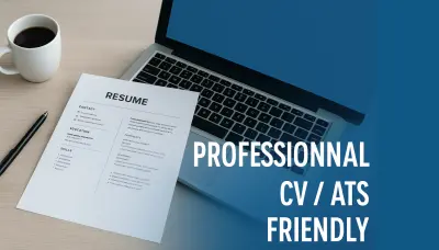 تصميم سيرة ذاتية (CV) احترافية بنظام ATS