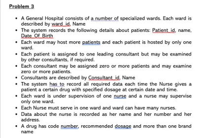 تصميم وبناء قاعدة بيانات (SQL Server) لنظام إدارة مستشفى متكامل