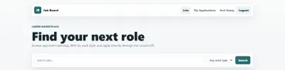 منصة توظيف إلكترونية متكاملة باستخدام Laravel و Vue.js