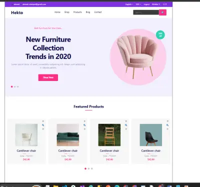 منصة تجارة إلكترونية متكاملة وسريعة | Full-Stack E-Commerce App