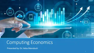 علاقة الاقتصاد بالكبيوتر وشرح باللغة الانجليزية