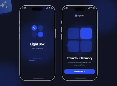 Light Box- نموذج تصميم لعبة تساعد علي رفع مستوي التركيز