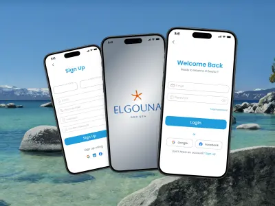 تصميم تجربة وواجهة مستخدم لتطبيق في مجال السياحة