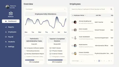 منصة متابعة موظفين
