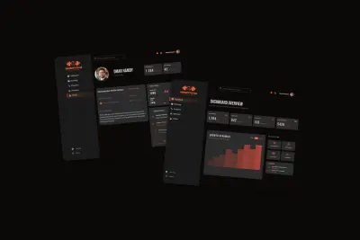 Smart Fitness Dashboard UI