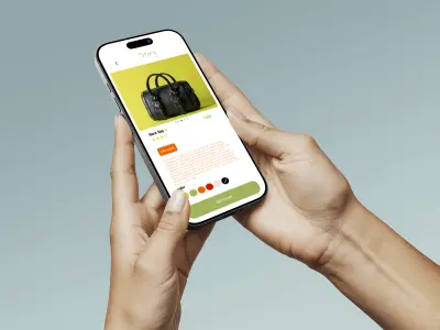 تصميم  لتطبيق Thrifting لإعادة بيع وشراء الملابس المستعملة