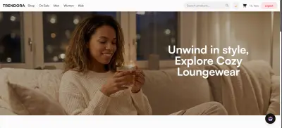 Trendora – E-Commerce Frontend Website