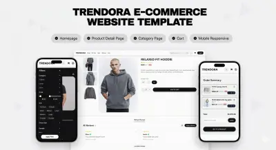 Trendora – E-Commerce Frontend Website