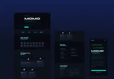 تصميم وتطوير موقع Portfolio احترافي لعرض الأعمال والمشاريع