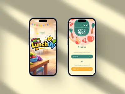 تصميم UI/UX لتطبيق موبايل بهوية بصرية مميزة