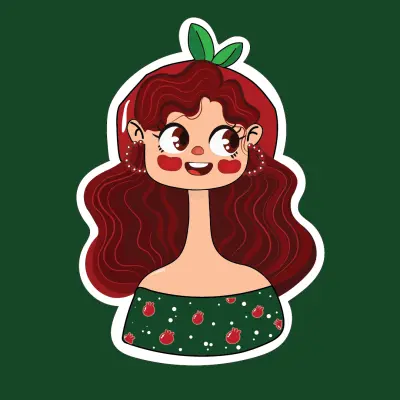 تصميم شخصية مرتونية رُمّانة