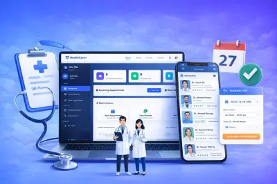 منصة إلكترونية لحجز مواعيد الأطباء عبر الإنترنت