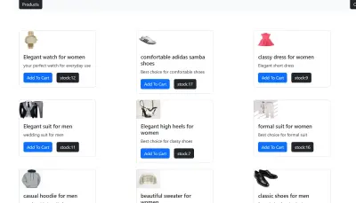 مشروع: موقع تجارة إلكترونية (E-commerce)