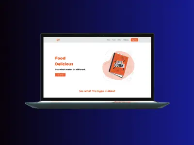 موقع ويب لوصفات الطعام