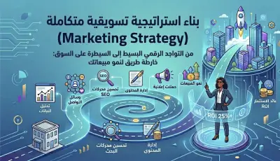 بناء استراتيجية تسويق متكاملة ونموذج (SOSTAC) للعلامات التجارية