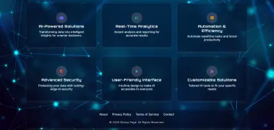 منصة ويب لخدمات الذكاء الاصطناعي