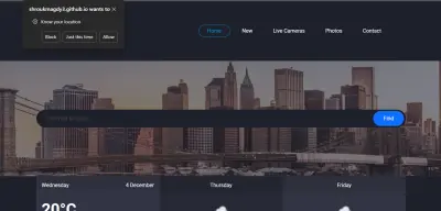 مشروع Weather App