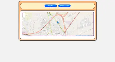 Interactive Map Page