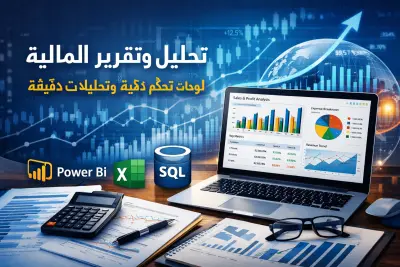 مشروع تحليل أداء طلبات ومبيعات التجارة الإلكترونية باستخدام لوحات تحكّم تفاعلية