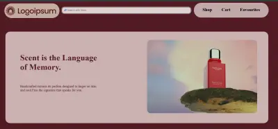 متجر عطور صغير