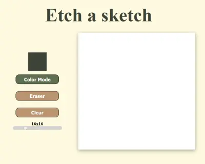 Etch a Sketch - محاكي للرسم