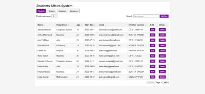نظام متكامل لإدارة شؤون الطلاب