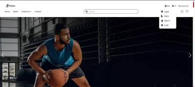 موقع تجارة الكترونية قابل للتخصيص الكامل