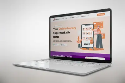 SuperMarket Landing Page