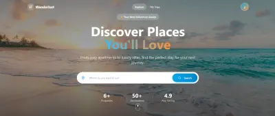 موقع وكالة سفر / Travelling agency website