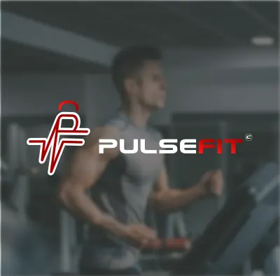تصميم شعار صالة جيم PulseFIT