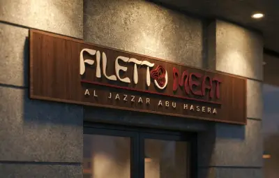 تصميم شعار لمطعم FILETTO MEAT