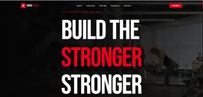 تصميم  Landing Page لموقع جيم باستخدام Next.js