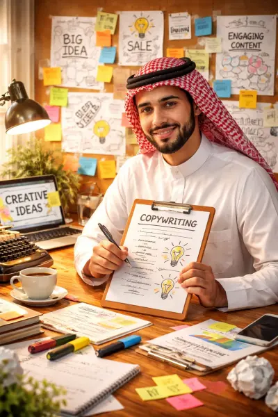 كتابة الاعلانات