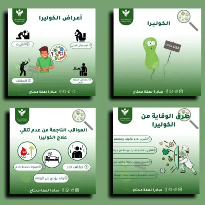 تصميم بوستر توعية صحية