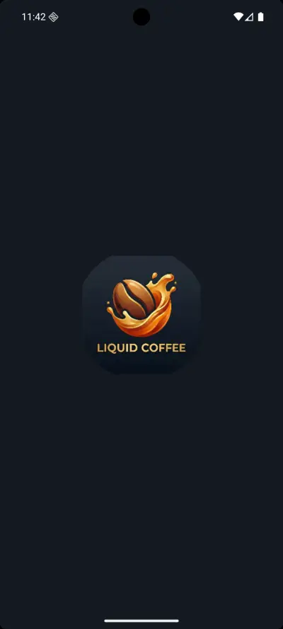liquid coffee  تطبيق كوفي شوب بواجهة تفاعلية حديثة (Modern Coffee Shop App UI/UX
