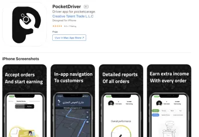 PocketDriver : Driver app for delivery