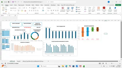 تصميم لوحات تحكم (Dashboards) احترافية وتفاعلية باستخدام Excel