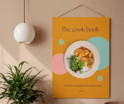 تصميم وتنسيق كتيب طبخ صحي (16 صفحة) برؤية علمية متخصصة في البيولوجيا