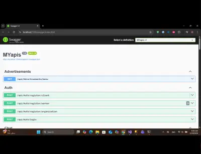 backend Apis for an flutter project