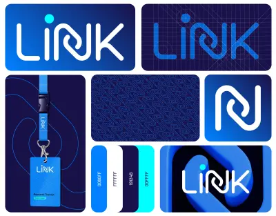 تصميم شعار و هوية بصرية & تصميم و تطوير الموقع الالكتروني - لينك