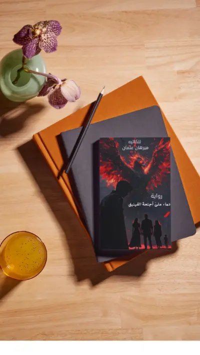 تصميم غلاف رواية